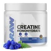 RAW Blue Raspberry Creatine Monohydrate 227g front view