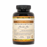 RAW Forest Foods Pine Pollen and Nettle Root Elixir Capsules front view