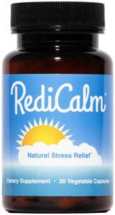RediCalm Natural daily wellness Supplement bottle front view