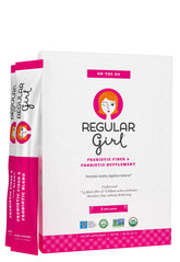 Regular Girl Prebiotic Powder front view packaging