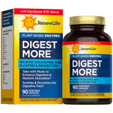 Renew Life daily Enzymes plant-based supplement front view