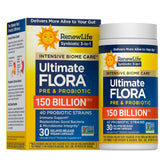 Renew Life Ultimate Care Probiotic front view with packaging