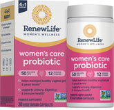 Renew Life Women's Probiotic Capsules 50 Billion CFU front view