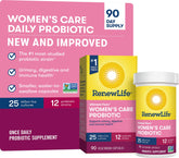 Renew Life Womens Care Probiotic 25 Billion CFU front view
