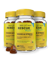 RESCUE Bach Rescue Plus Mood & Stress Support Gummies front view