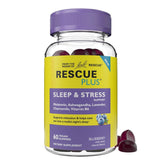 RESCUE Plus Sleep & Stress Support Gummies front view