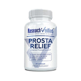 Research Verified ProstaRelief Saw Palmetto Supplement front view