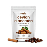 RESIA Ceylon Cinnamon Softgels 60 count front view