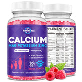 ReviNutra Calcium Magnesium Zinc Gummies front view