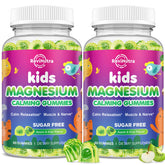 ReviNutra Calm Magnesium Gummies front view, apple & kiwi flavour