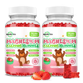 ReviNutra Calm Magnesium Gummies front view with strawberry flavour