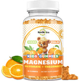 ReviNutra Kids Focus Gummies 200g front view with orange flavour