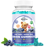 ReviNutra Kids Iron Gummies front view packaging