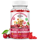 ReviNutra Kids Iron Gummies front view with packaging