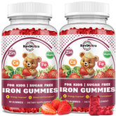 ReviNutra Kids Iron Gummies front view with packaging