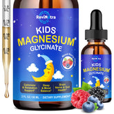 ReviNutra Kids Magnesium Glycinate Liquid bottle front view