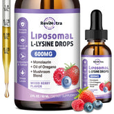 ReviNutra L-Lysine Liquid Drops 159g front view