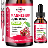 ReviNutra Magnesium Liquid Drops bottle front view