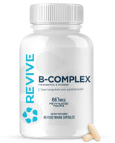 Revive B-Complex Supplement 60 vegetarian capsules front view