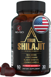 Revolution Science Shilajit Gummies front view packaging