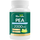 RimTuku PEA & Luteolin Turmeric Supplement bottle front view