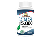 Rise-N-Shine Catalase 15,000 supplement bottle front view
