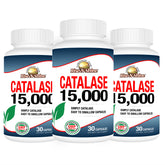 Rise-N-Shine Catalase 15,000 supplement front view with packaging