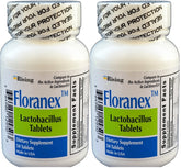 Rising Floranex Probiotic Tablets 50 Count front view