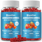 Riyuetian Ashwagandha Gummies front view with packaging