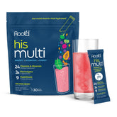 Root'd Multivitamin Drink Mix for Men packaging front view