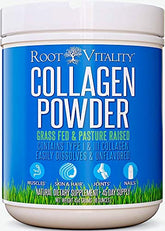 Root Vitality Collagen Peptides Powder 454g front view