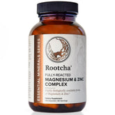 Rootcha Magnesium and Zinc Complex 400mg front view of packaging