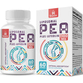 Rosmolo Liposomal PEA + Luteolin 1000mg Softgel Capsules front view