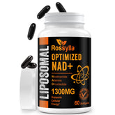 Rossylla Liposomal NAD+ 1300mg capsules front view