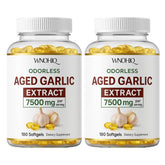 RTQSU Aged Garlic Softgels 1000mg front view