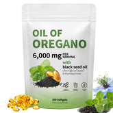 RTQSU Oil of Oregano Softgels 300 capsules front view