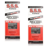 S.S.S. CO. Tonic Liquid Supplement front view with label details