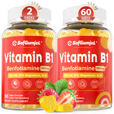 Safgumjel Vitamin B1 Gummies 500mg Benfotiamine front view