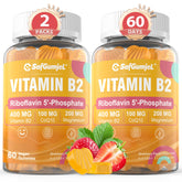 Safgumjel Vitamin B2 Gummies 400mg bottle front view