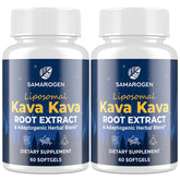 Samarogen Kava Kava Supplement 55% Kavalactones front view