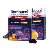 Sambucol Black Elderberry Pastilles front view packaging