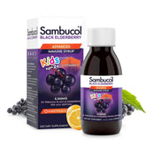Sambucol Kids Black Elderberry Syrup 113g front view