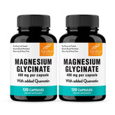 Sandhu's Magnesium Glycinate 400mg capsules front view