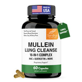 Sandhu's Mullein Leaf Extract Capsules front view