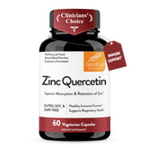 Sandhu's Quercetin and Zinc Supplement 50g front view