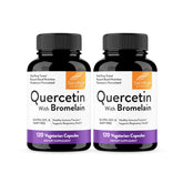 Sandhu's Quercetin Dihydrate 800mg supplement bottle front view