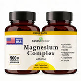SANDHUHERBALS Magnesium Complex 120 capsules front view