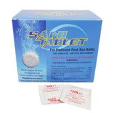 Sanicare Sani-Tablet carton with 100 tablets, front view