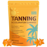 Sapotax Astaxanthin Tanning Gummies front view packaging
