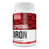 Sapotax Iron Supplement bottle front view with 60 softgels